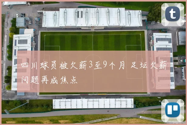 四川球员被欠薪3至9个月 足坛欠薪问题再成焦点